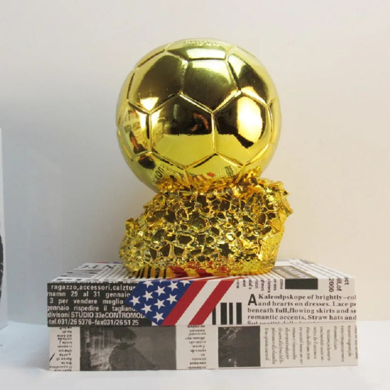 Balón de oro trofeo