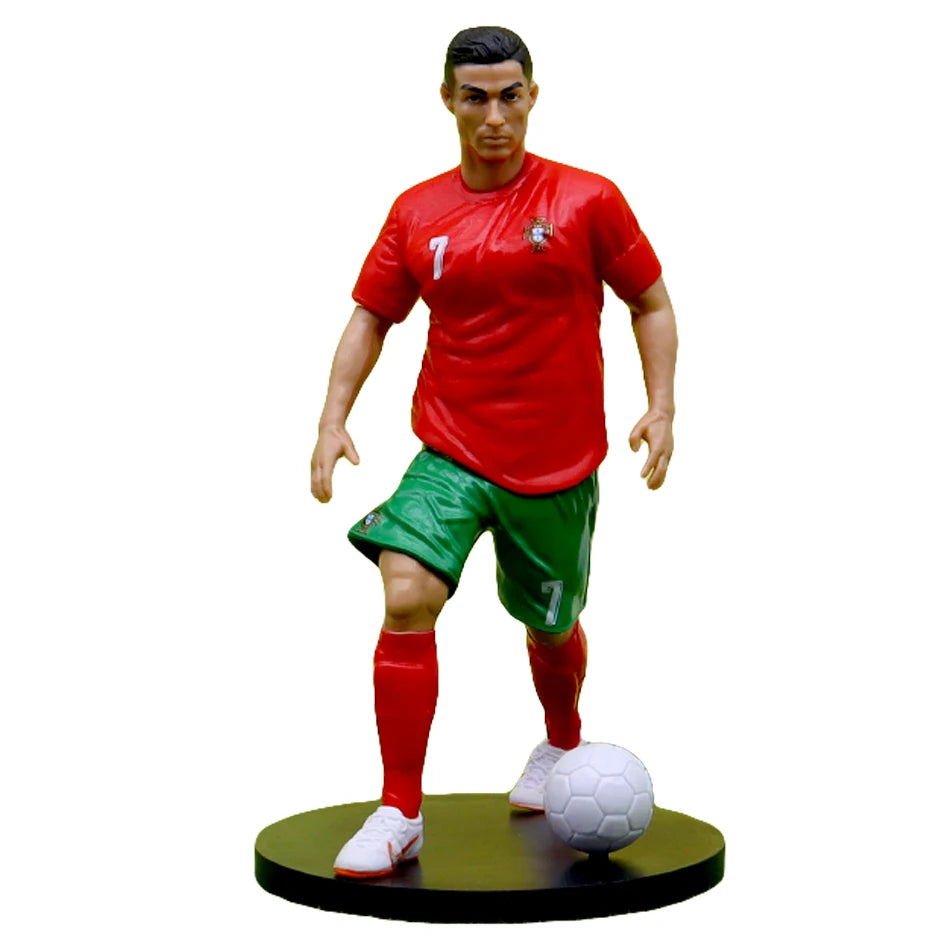 Figuras coleccionables de futbolistas