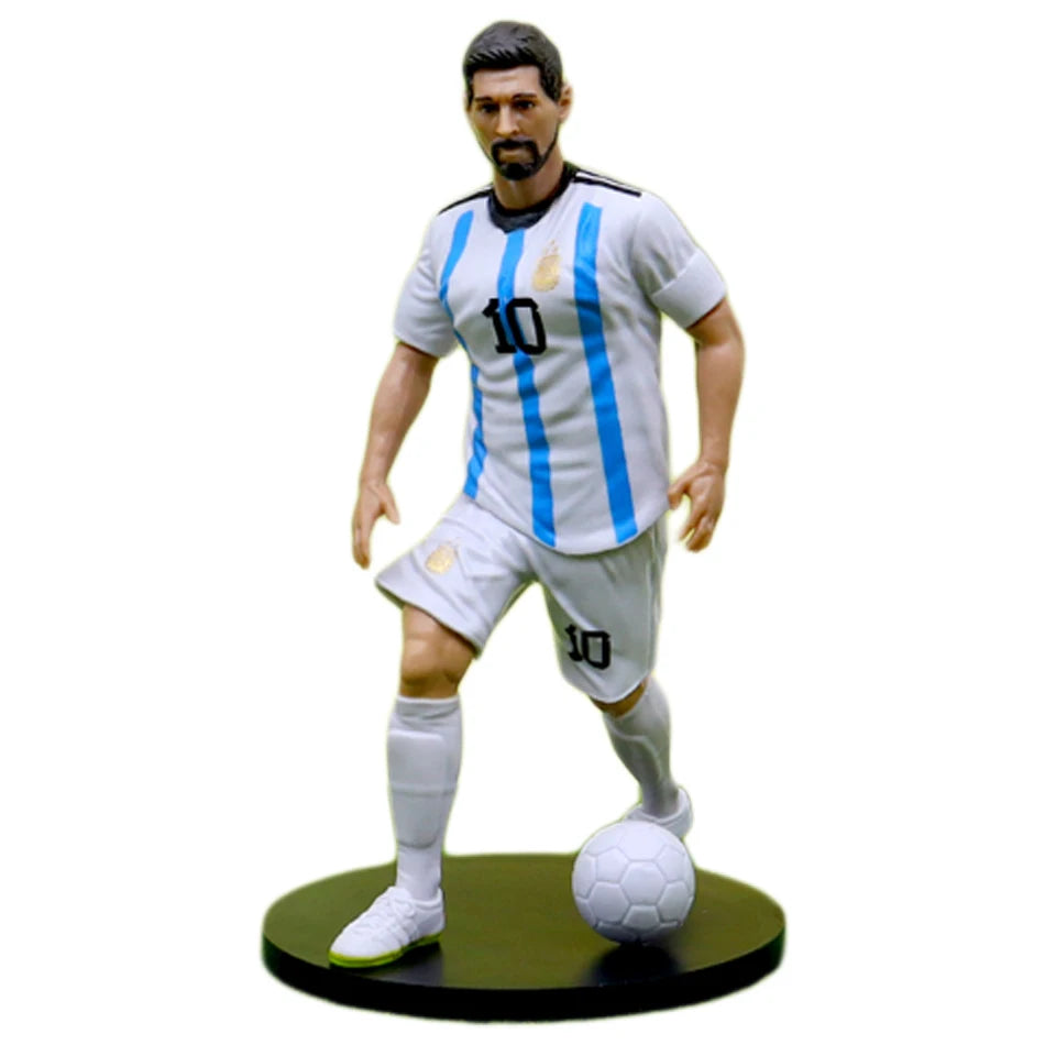 Figuras coleccionables de futbolistas