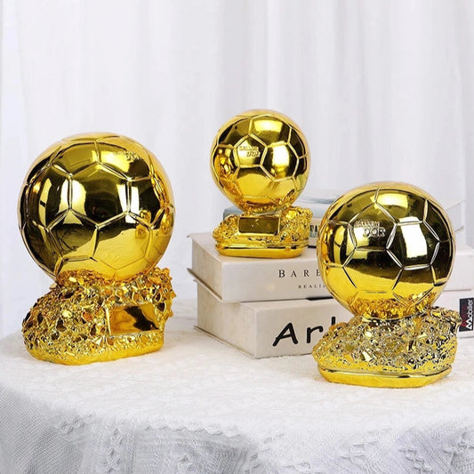 Balón de oro trofeo