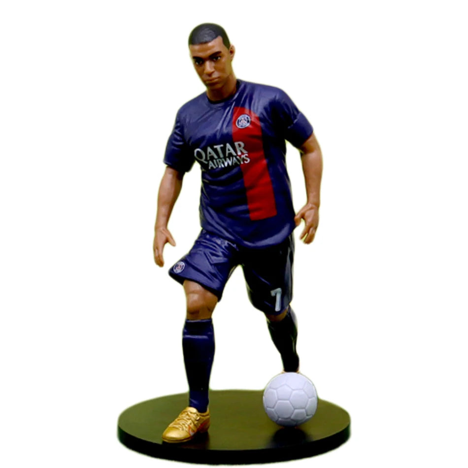 Figuras coleccionables de futbolistas