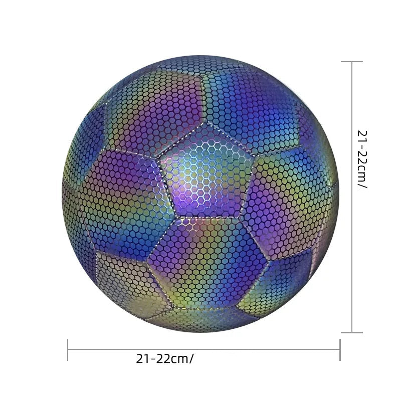 Balón de fútbol luminoso
