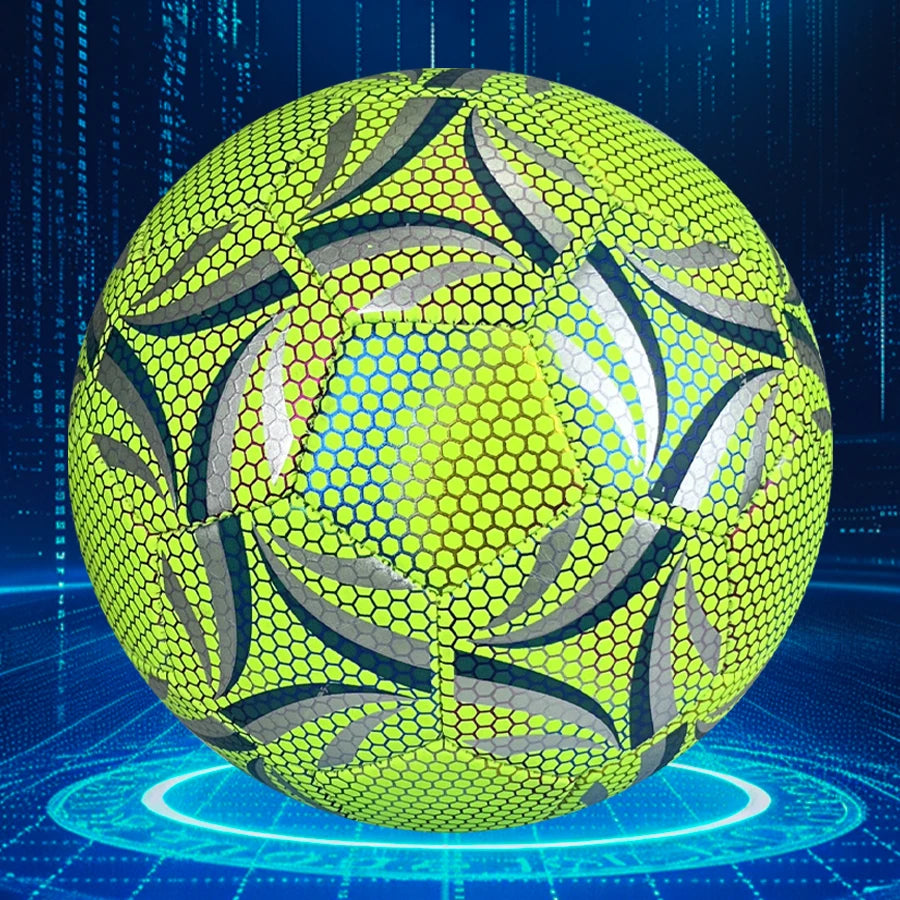 Balón de fútbol luminoso