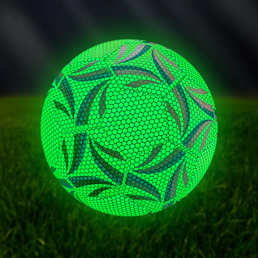 Balón de fútbol luminoso