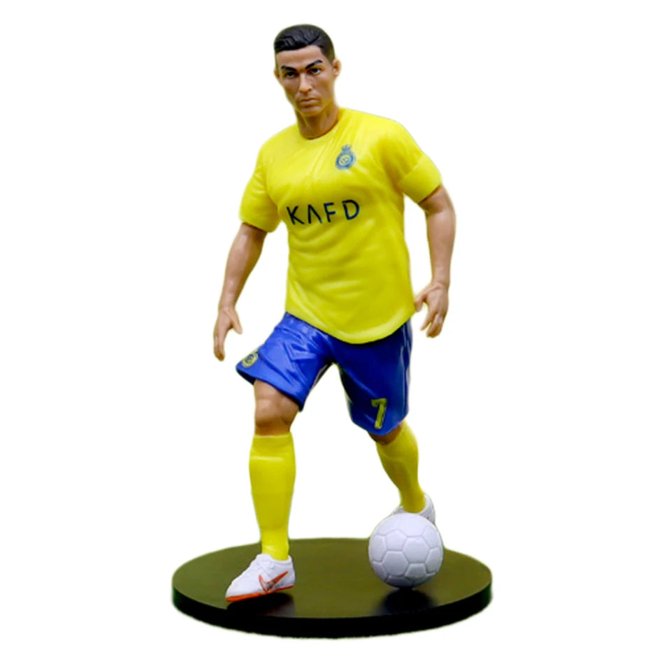 Figuras coleccionables de futbolistas